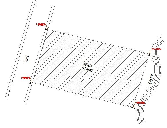 Site plan details of one family house project dwg file
