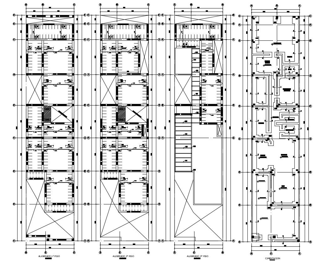 Site plan of a residentail house in autocad