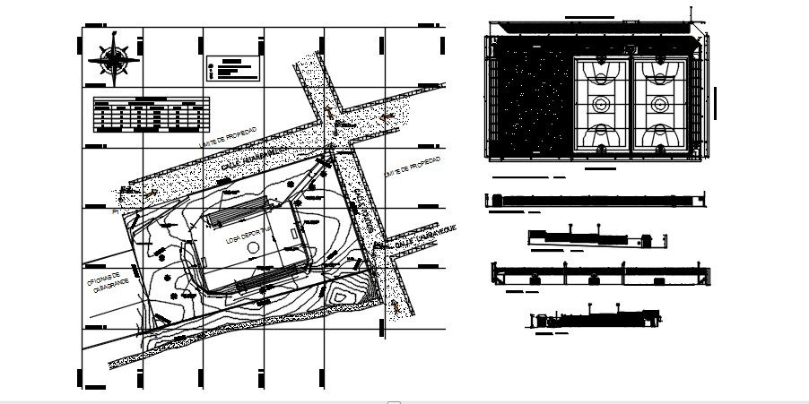 Download Free Sports Club Design In AutoCAD File