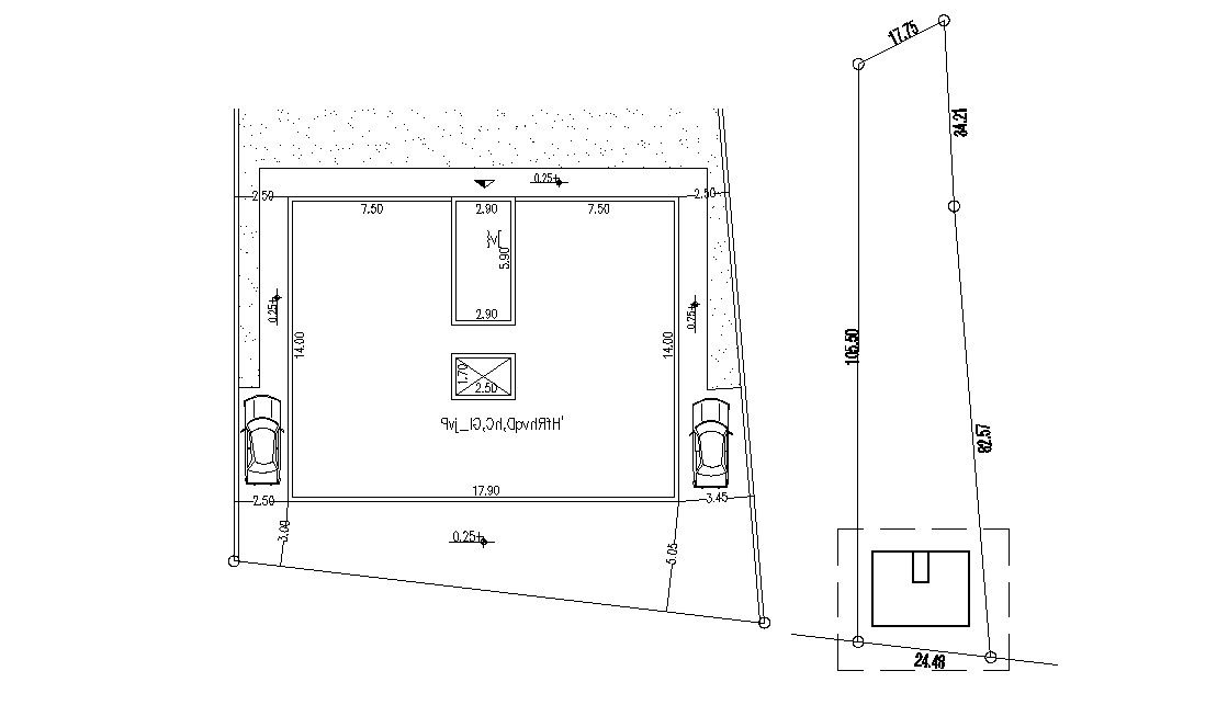 Site Plan And Plot Plan AutoCAD Drawing