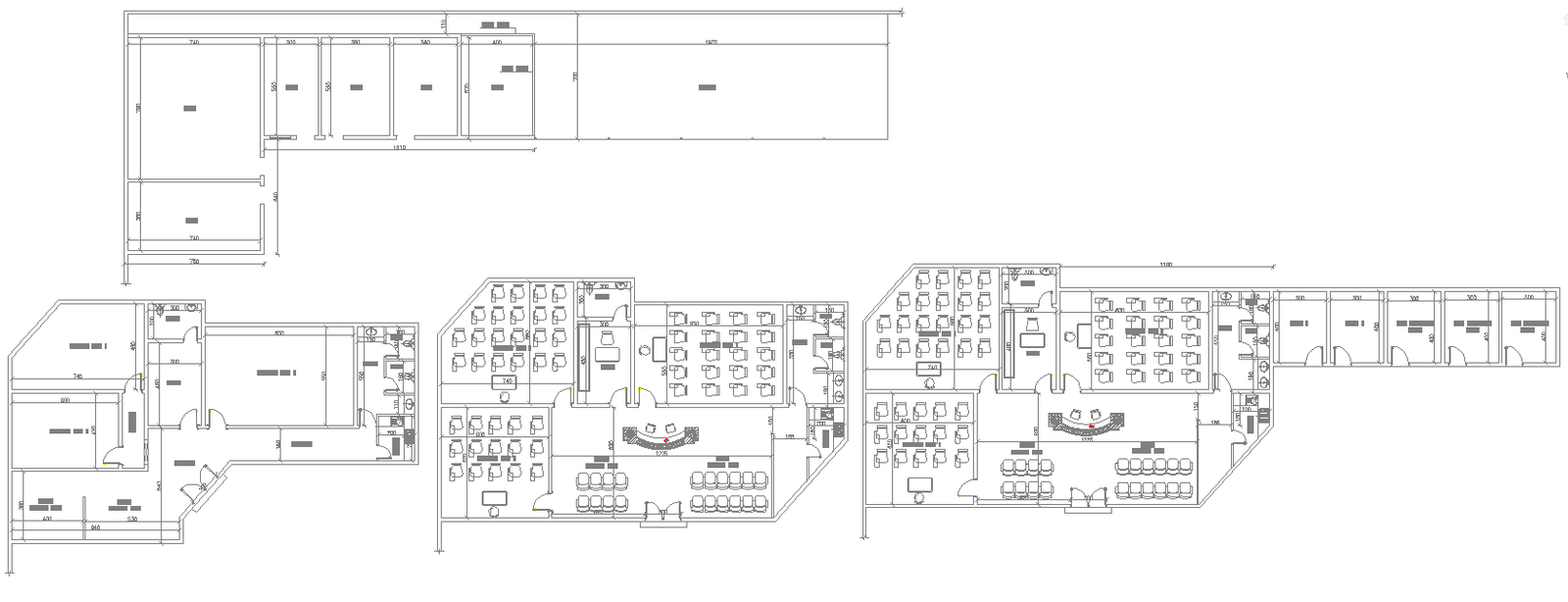 Site plan of old municipality building,Download CAD DWG file