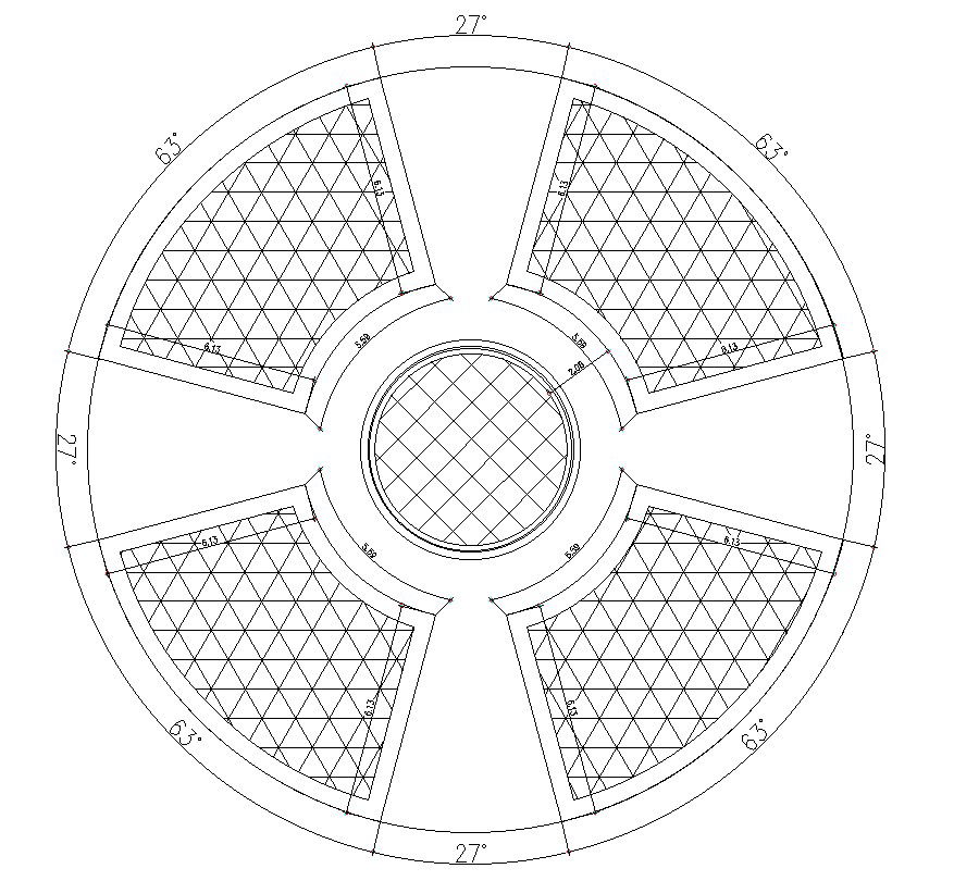 Site plan of pool side area in detail AutoCAD 2D drawing, CAD file, dwg file