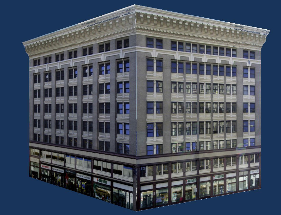 SketchUp File of Commercial Building Complex 3D Layout Planning files