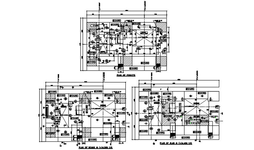 Slab detail. Download free autocad DWG file | CADBULL