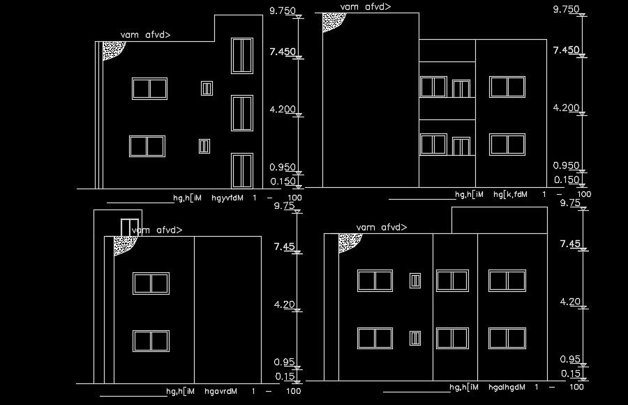 Slab on grade thickening below CMU wall detail drawing