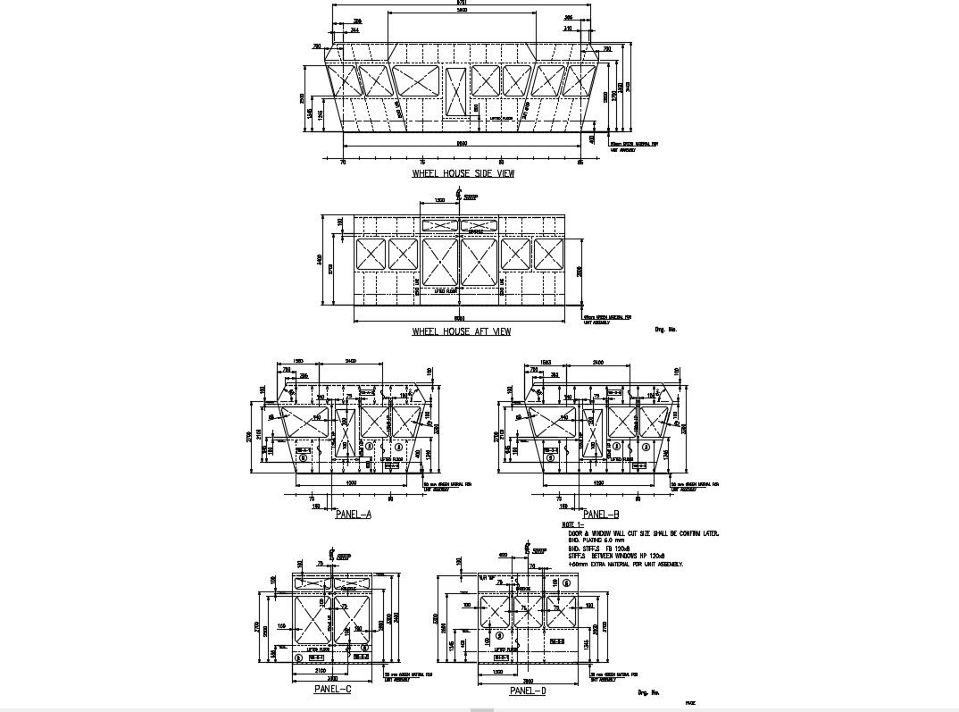 Small House Design With All Kind Of Detail Auto CAD File