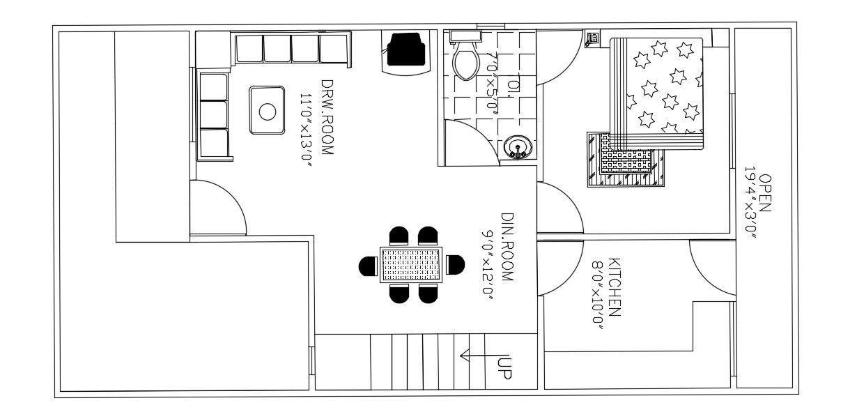 Small House Layout Plan