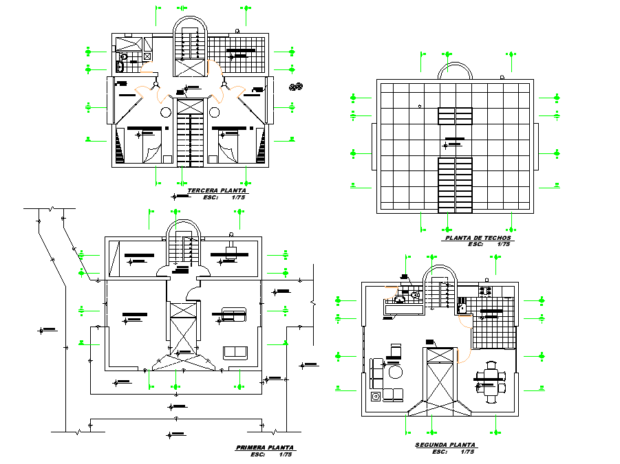 Small house planning layout file
