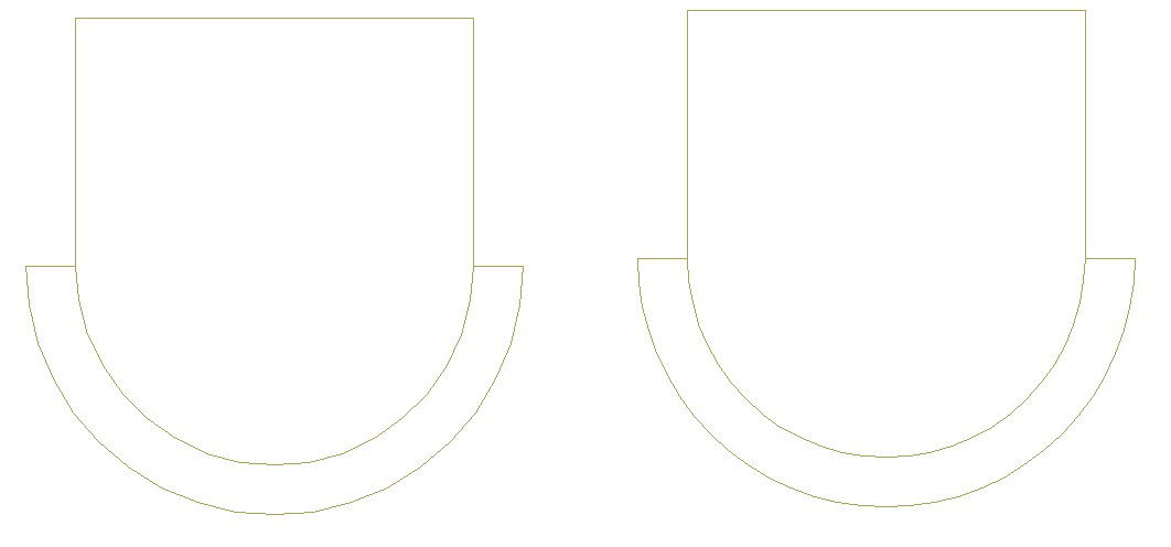 Small two chairs elevation block cad drawing details dwg file