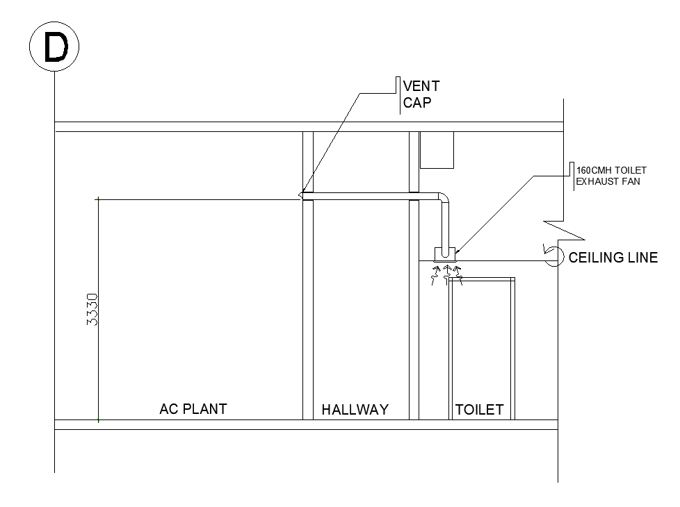 Small AC plant cad drawing is given in this cad file. Download this 2d cad file now.