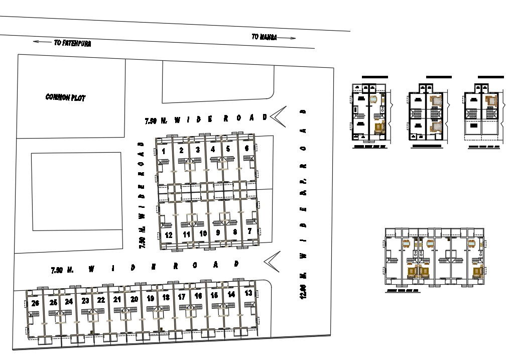 Society Planing With floor Lay-out