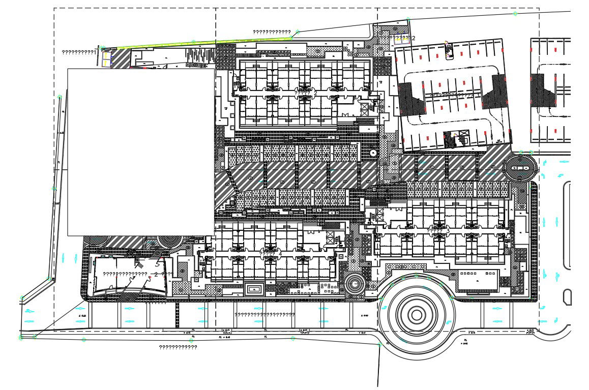 Society planning design draw in auotcad format.