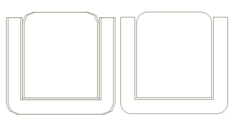 Sofa Chair blocks in AutoCAD, dwg file.