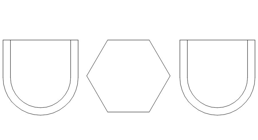 2D Sofa Chair with Side Table CAD Blocks in DWG Drawing