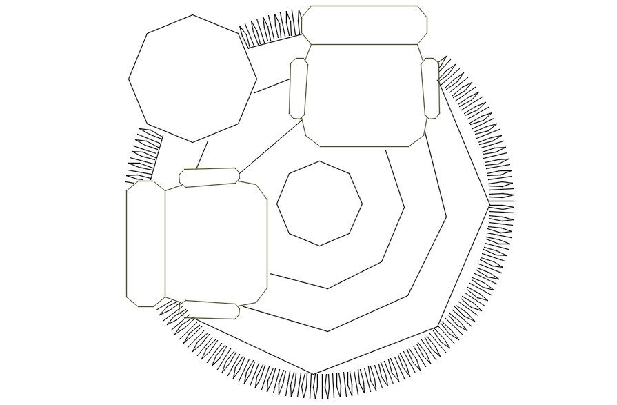 Sofa chair sitting 2d cad blocks in AutoCAD, dwg file.