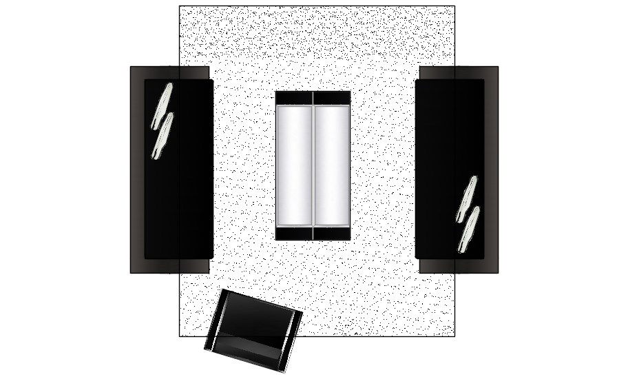 Sofa Set CAD Blocks in AutoCAD 2D DWG Drawing Files