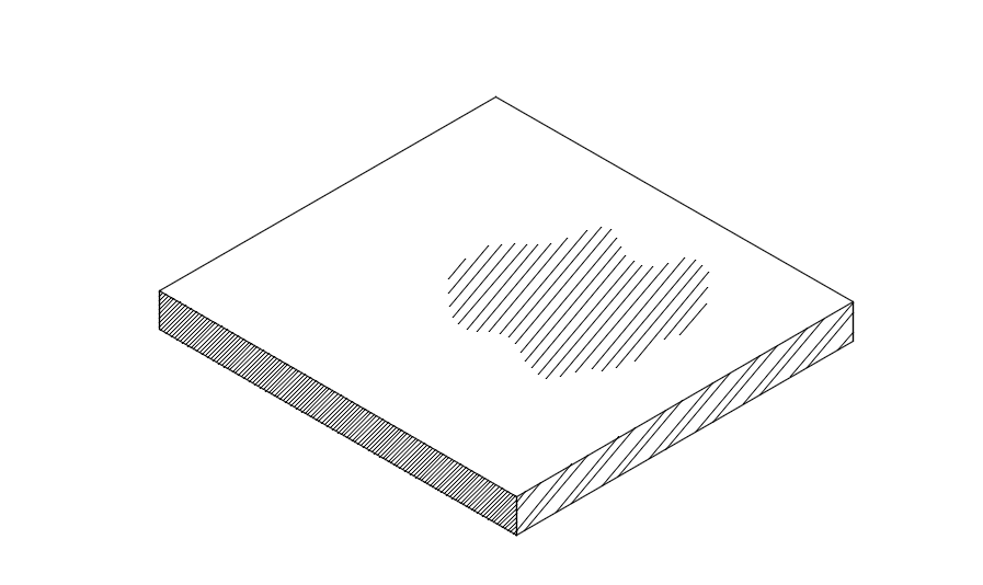 Solid Metal Gasket design in detail AutoCAD drawing, dwg file, CAD file