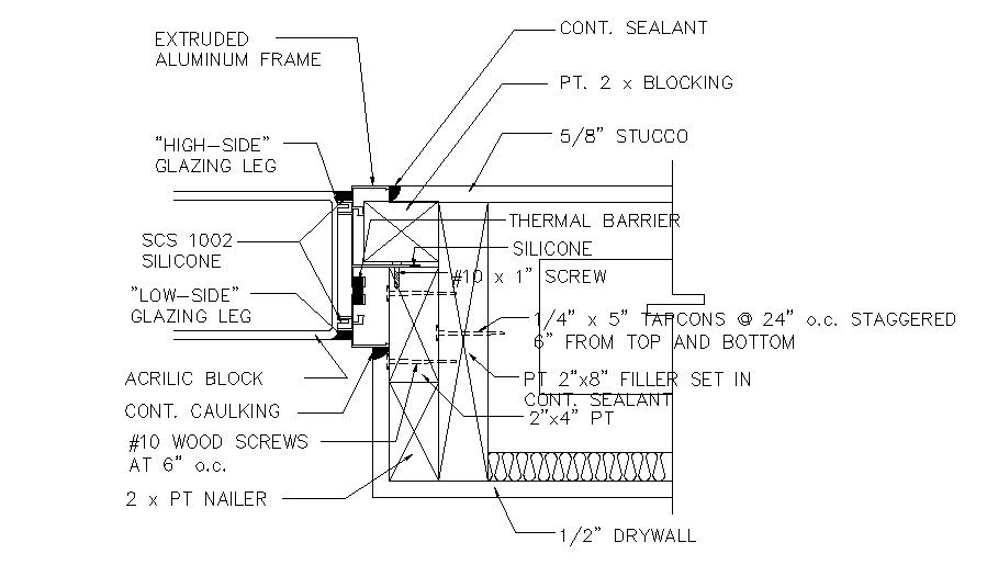 Sound Insulation System CAD Drawing