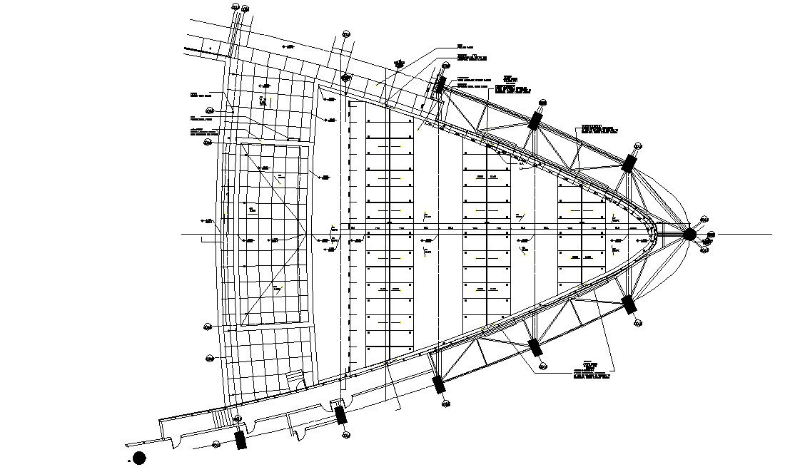 Span Roof Structure Drawing