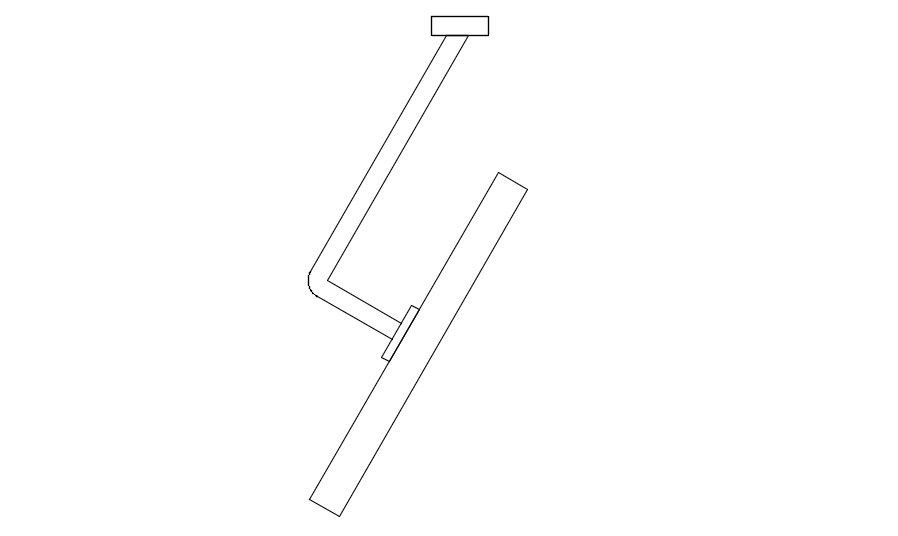 Square shower head cad blocks in AutoCAD, dwg file.
