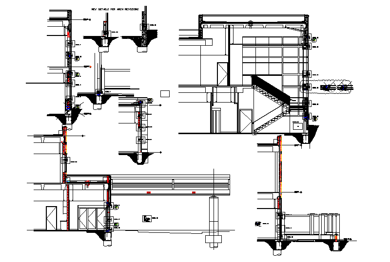 Stair design & section detail.