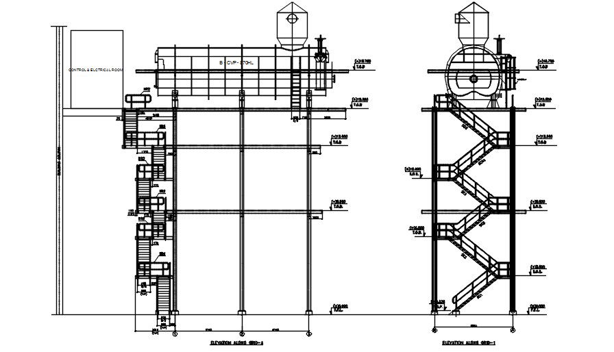 Staircase detail file. Download cad free DWG file | CADBULL