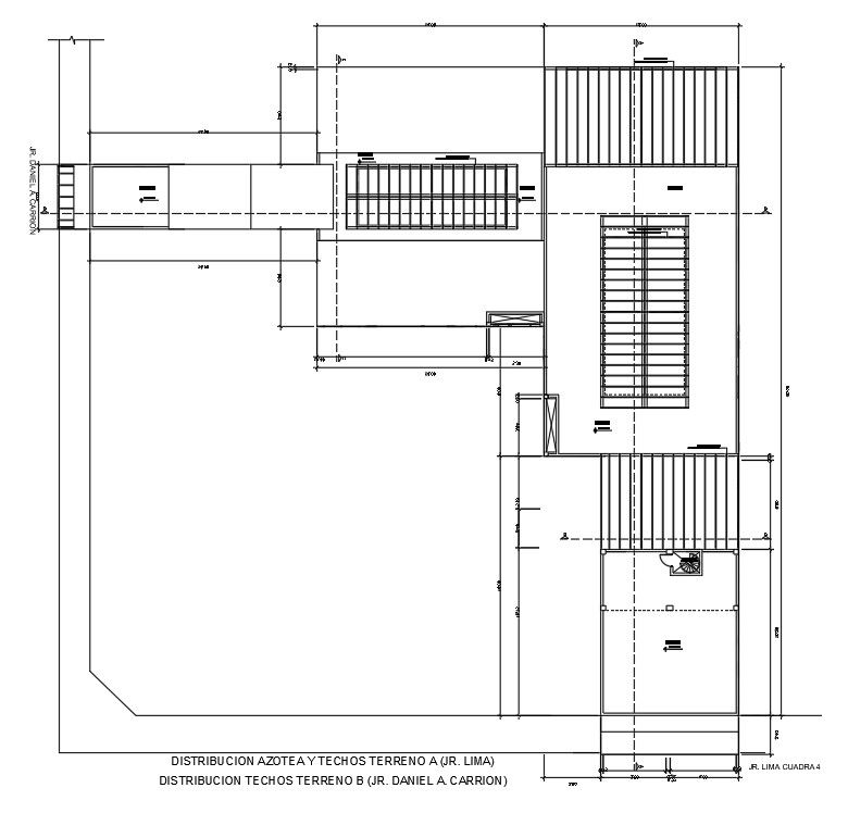Staircase floor plan drawing presented in this AutoCAD file | Download 2d AutoCAD drawing file.