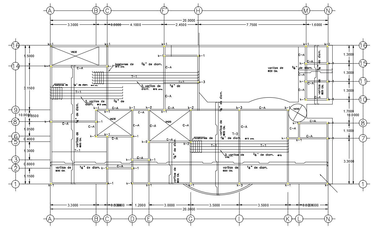 Staircase section is provided in this AutoCAD drawing file. I Download this 2d AutoCAD drawing file.