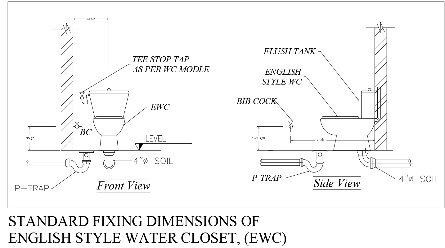 EWC Fixing Dimensions Layout in DWG Drawing for AutoCAD Design