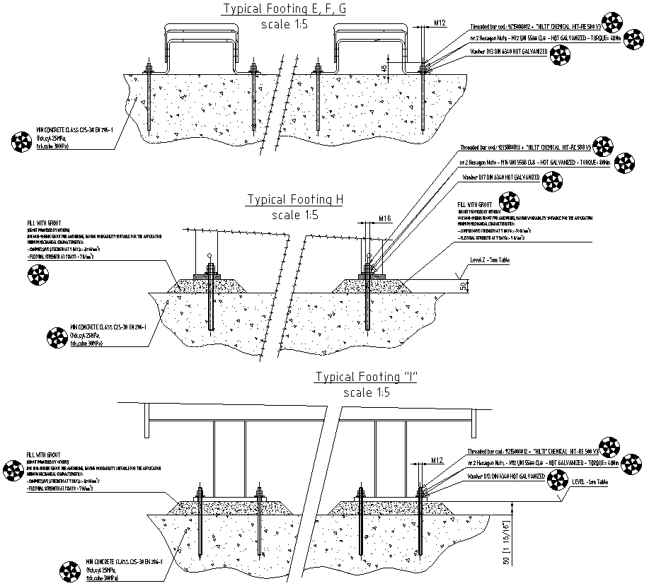 Standard type Demolition layout plan DWG AutoCAD file