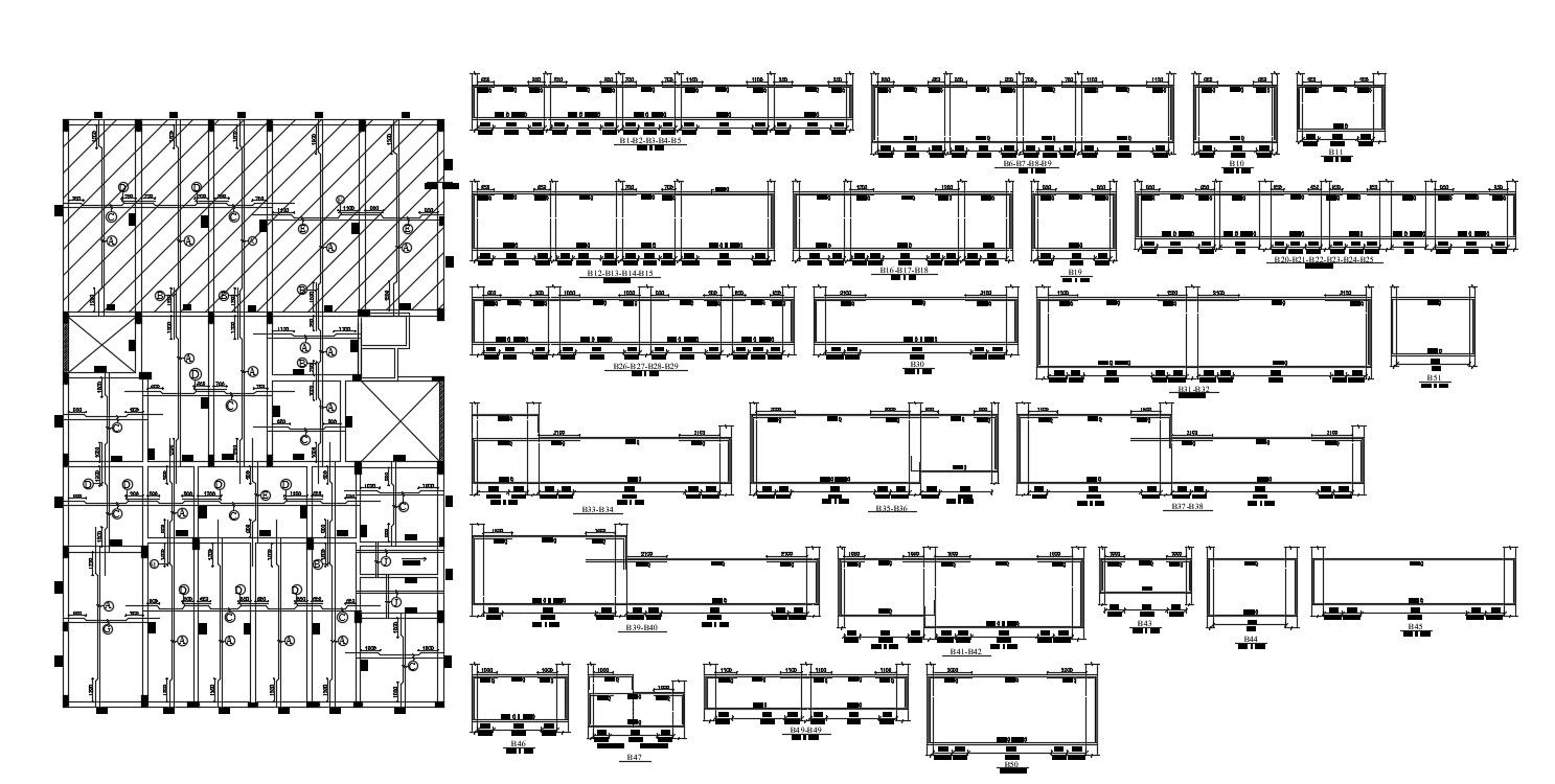 Steel Beam Design CAD File