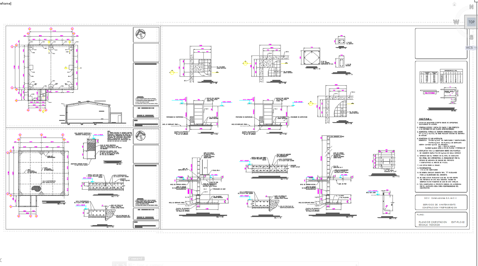 Steel detail of constructions