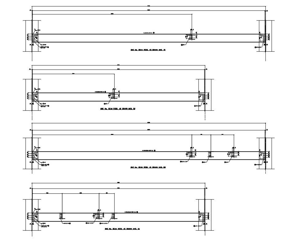 Steel Beam Section Download Free AutoCAD DWG File