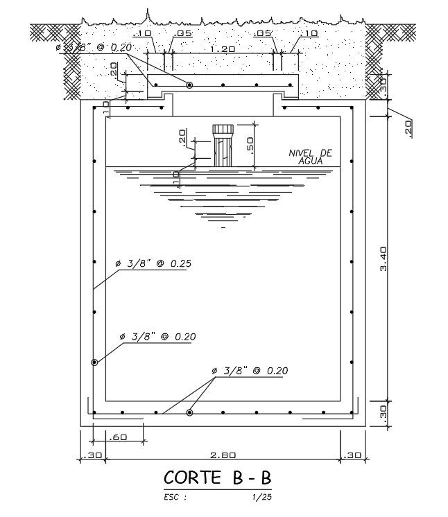 Steel bar detail drawing derived in this Cad file. Download this 2D autocad DWG File.