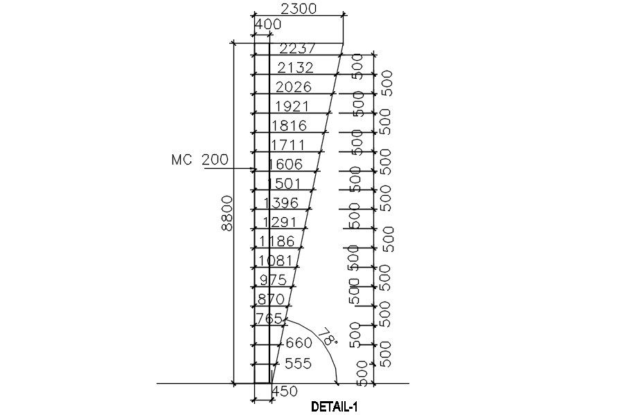 Steel strip structure design in detail AutoCAD drawing, dwg file, CAD file