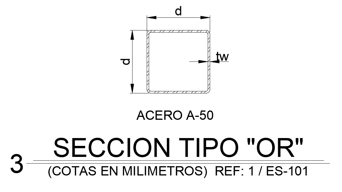 Steel structure drawing is given in this AutoCAD model. Download now.
