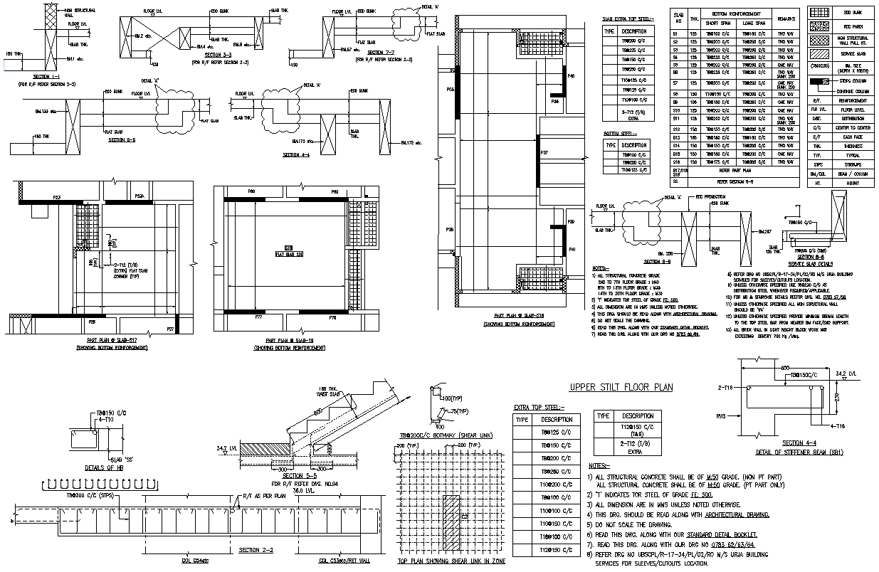 Stifner Beam Detail - 2D DWG AutoCAD Drawing for Steel Structure | CAD Files & Drawings