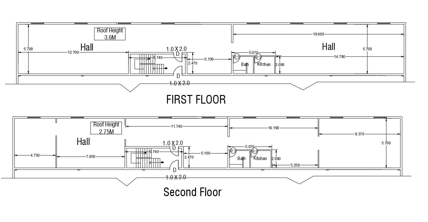 Storage Ware House Plant Drawing Download Free DWG File