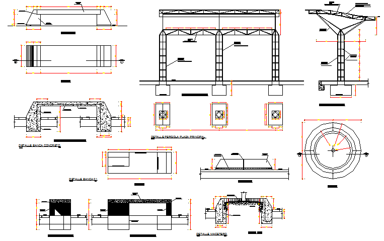 Street Light Construction detail
