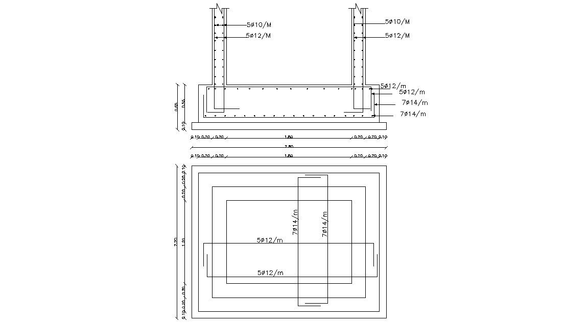 Structural Joints Column Design With Section AutoCAD File