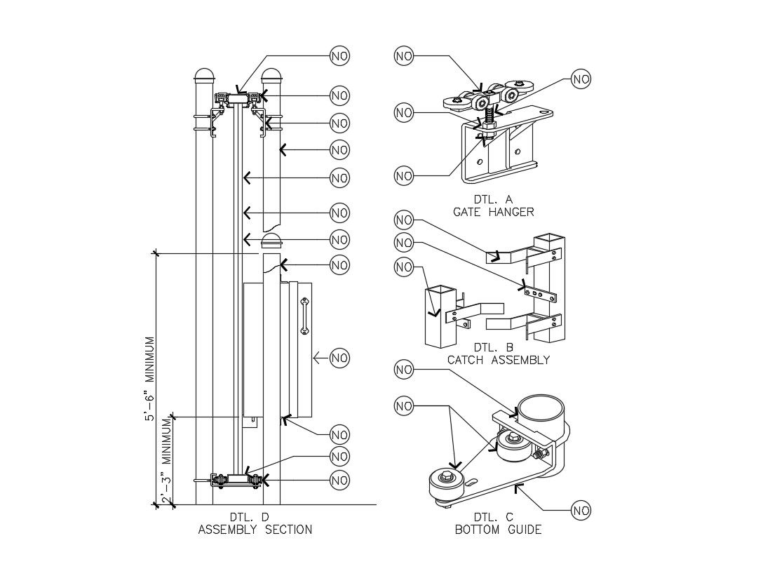 Structural design CAD Block