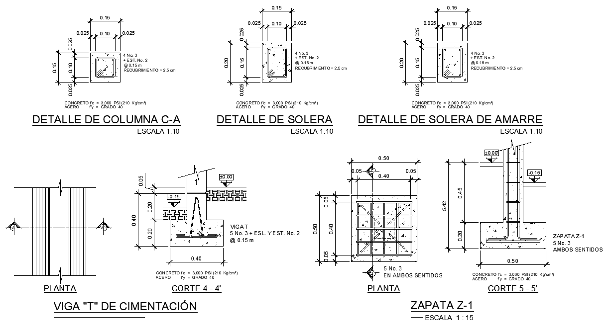 Structural detail layout file