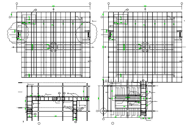 Structure Beam & Column Detail & Cad File