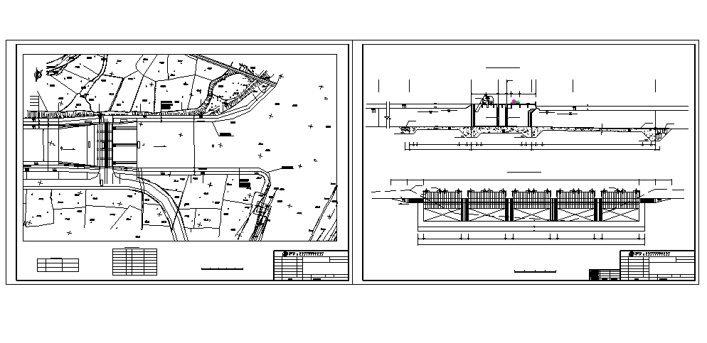 Structure Beam Detail & Urban Plan Lay-out