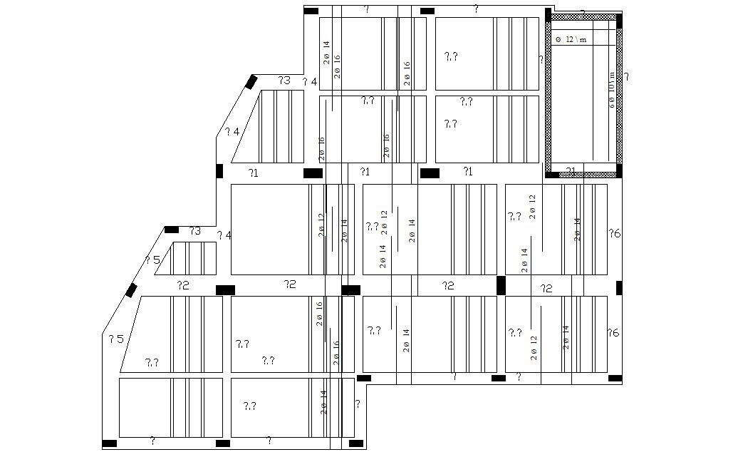 Structure Building Slab Column And Reinforcement Design