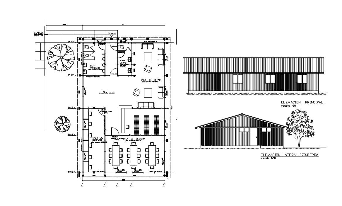 Structure Detail In AutoCAD File