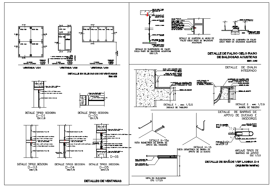 Structure detail Beam 7 Column section detail
