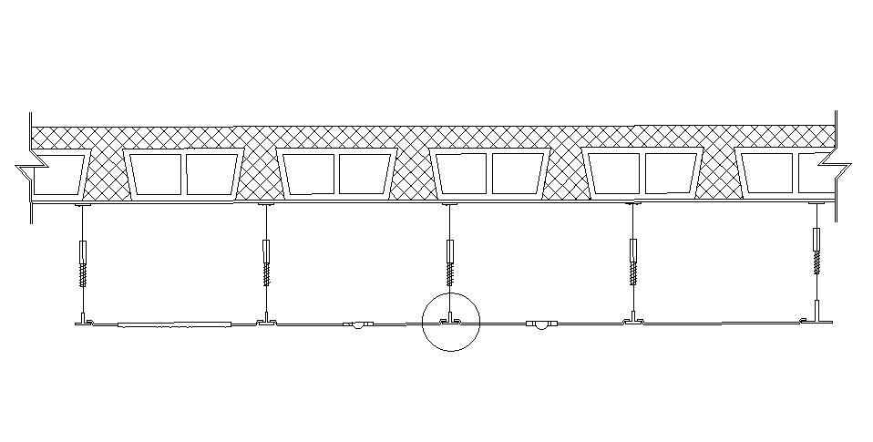 Structure component detail drawing is given in this Autocad drawing file. Download now.