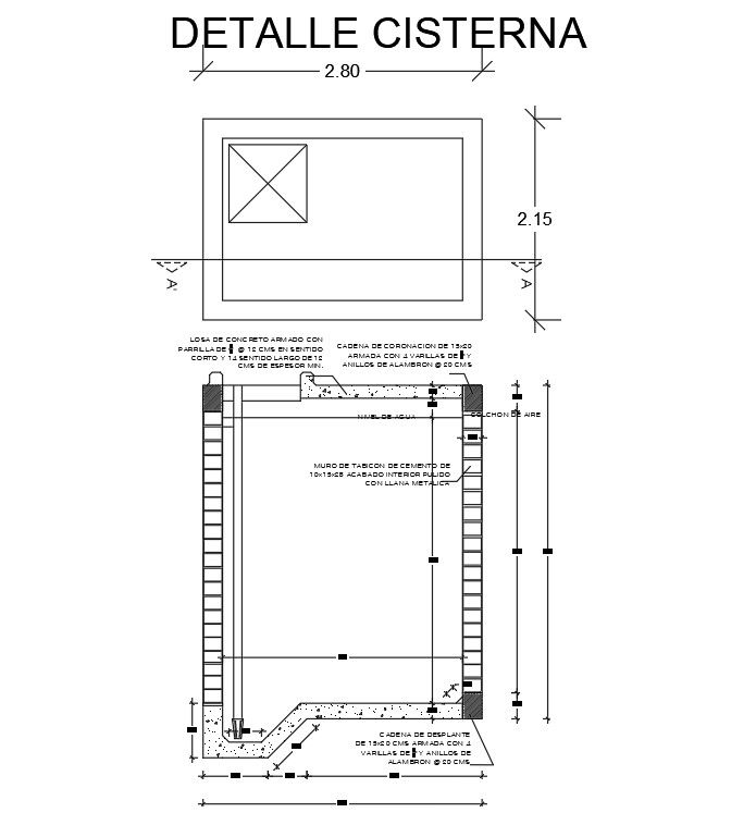 Structure detail drawing presented in this file. Download this 2d AutoCAD drawing file.