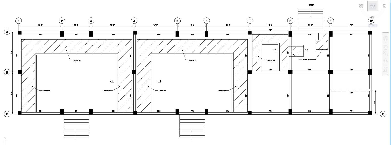 Substation Plans and Sections Detail CAD Drawings in DWG Format